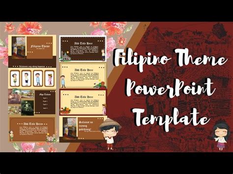 vintage filipino powerpoint template